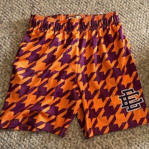 Eric Emanuel Orange and Purple Athletic Shorts new without tag